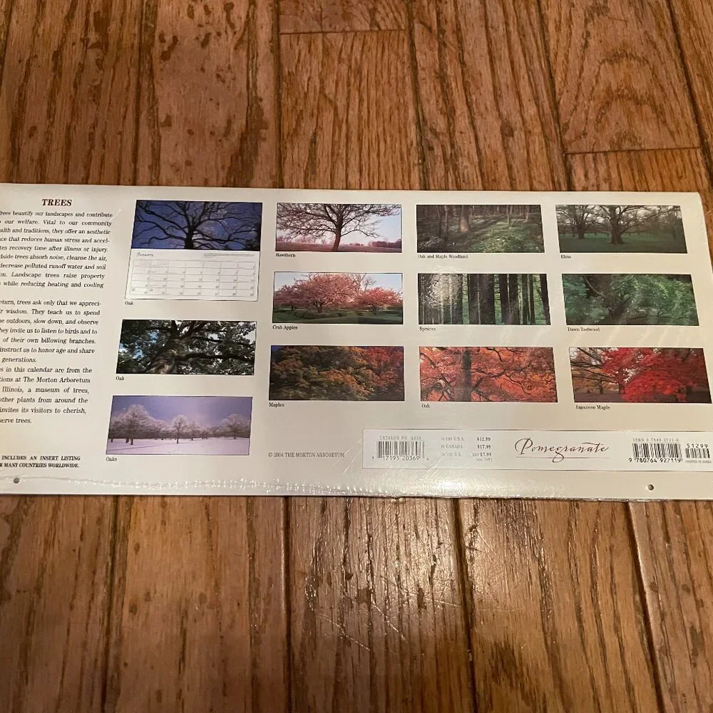 Trees The Morton Arboretum 2005 Calendar